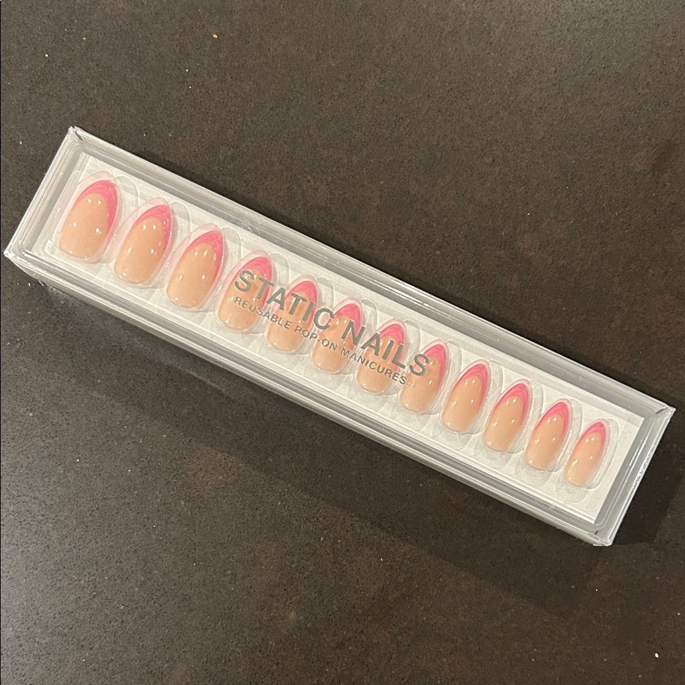 Static Nails Pink Press-On Nails